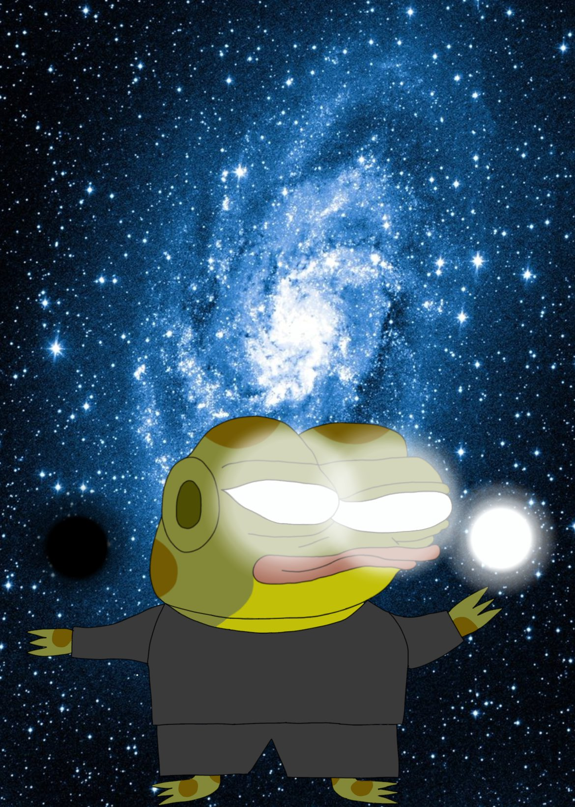 hoppy god of universe Blank Meme Template