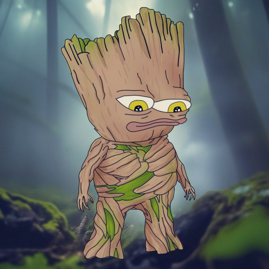 High Quality hoppy groot Blank Meme Template