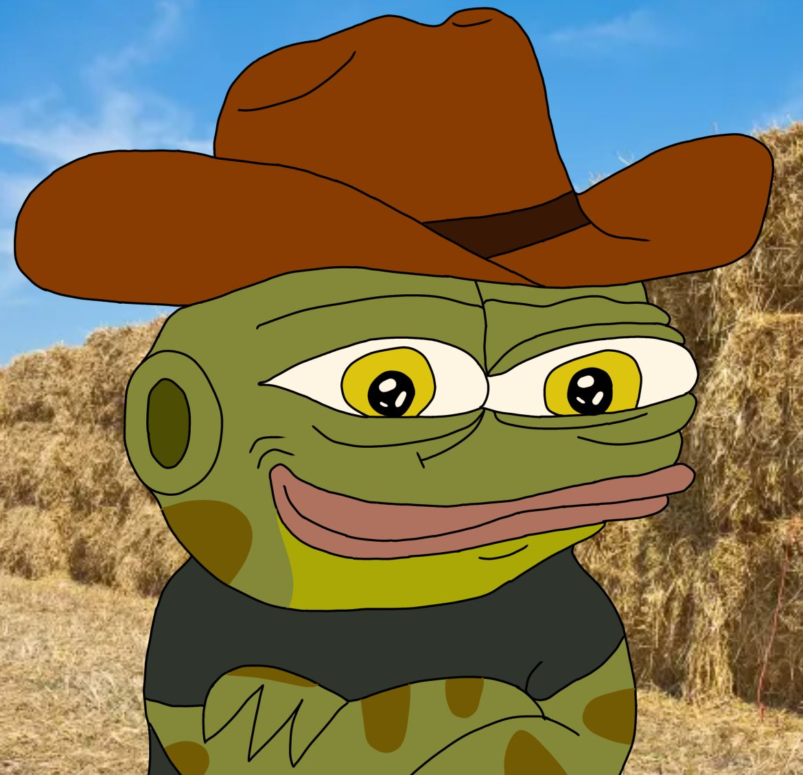 hoppy cowboy Blank Meme Template