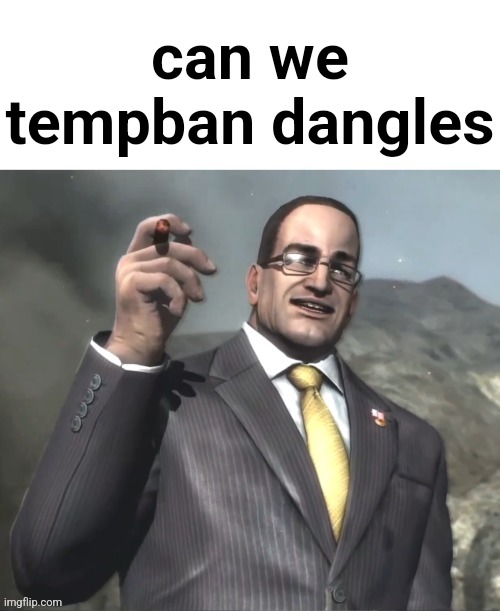 The fog is coming on April 8th, 2024. | can we tempban dangles | image tagged in armstrong announces announcments | made w/ Imgflip meme maker