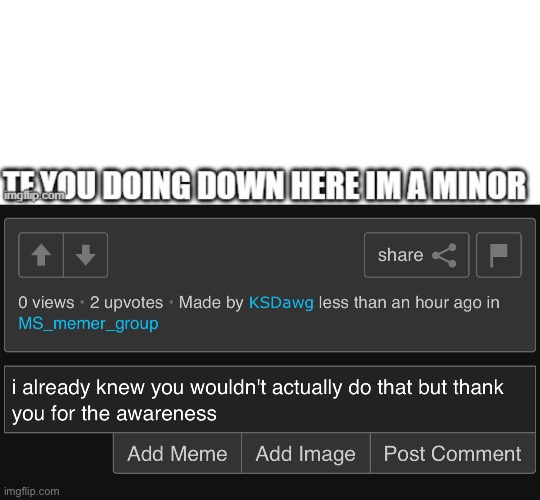 made w/ Imgflip meme maker