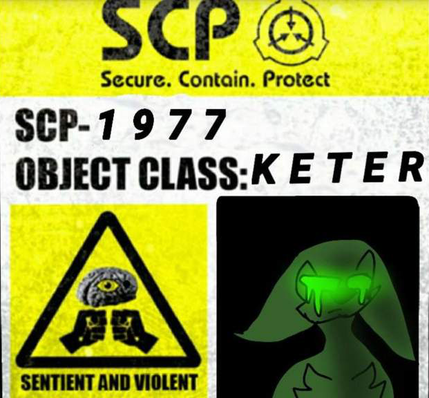 High Quality SCP-1977 Sign Blank Meme Template