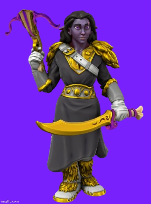 I realize that nobody remembers her, but Captain Shade got promoted to General of the Army Of Saltu | image tagged in general shade | made w/ Imgflip meme maker