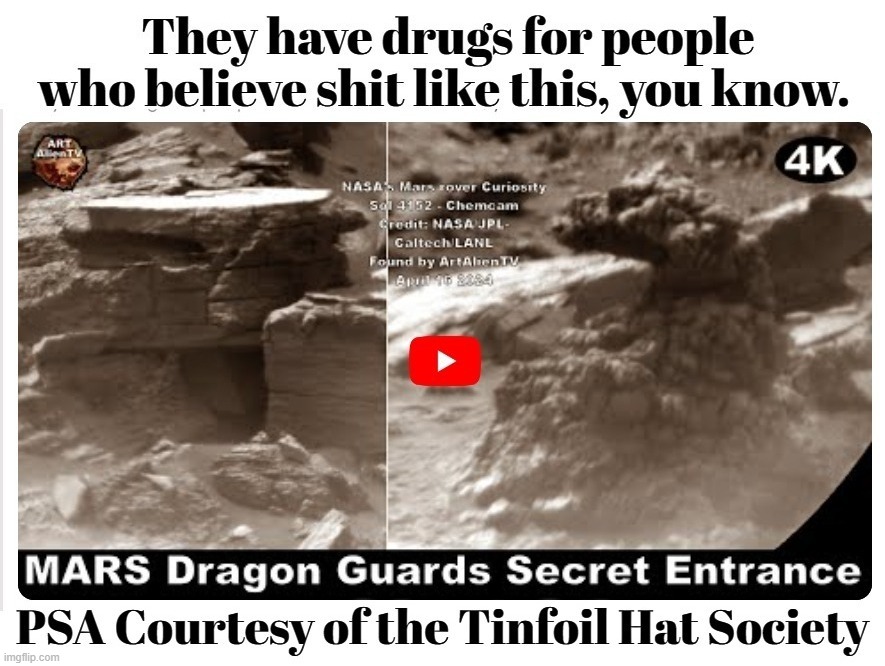 PSA Courtesy of the Tinfoil Hat Society | image tagged in psa,public service announcement,tinfoil hat,gullible,stupid people,never go full retard | made w/ Imgflip meme maker