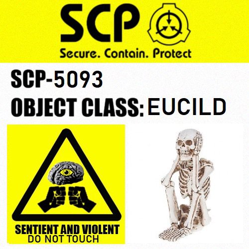 High Quality SCP-5093 Sign Blank Meme Template