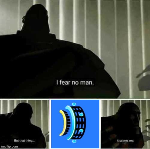 I don't like upside down wave, I really don't | image tagged in i fear no man,geometry dash | made w/ Imgflip meme maker