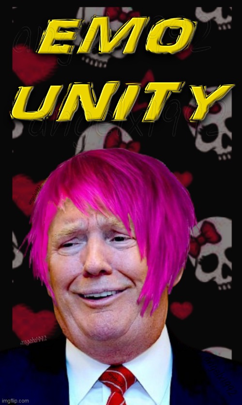 image tagged in emo,skulls,hearts,unity,art,pink | made w/ Imgflip meme maker