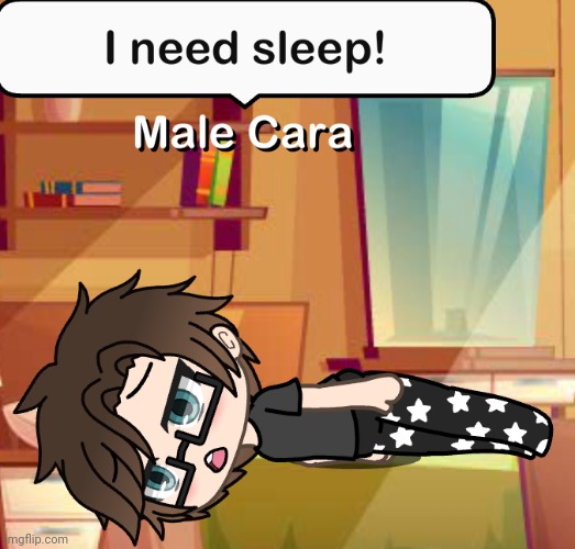 Z is for zzzzz... | image tagged in pop up school 2,pus2,x is for x,male cara,zzz,sleeping | made w/ Imgflip meme maker