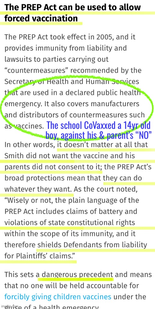 In America?!   In 2024?! | The school CoVaxxed a 14yr old
boy, against his & parent’s “NO” | image tagged in memes,leftist authoritarians run amok,leftist freak covidiots out of control,come at me with a shot,u will be the 1 shot,fjb | made w/ Imgflip meme maker