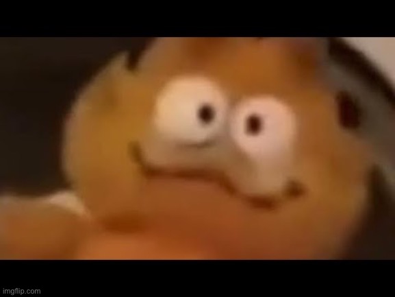 Garfield Jumpscare | image tagged in garfield | made w/ Imgflip meme maker