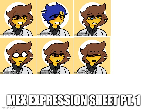 MEX EXPRESSION SHEET PT. 1 | made w/ Imgflip meme maker