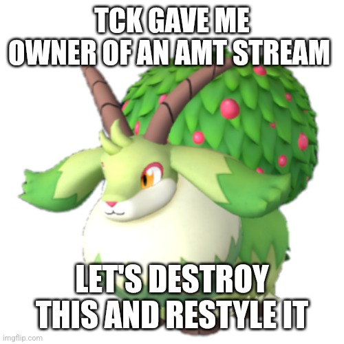 Caprity | TCK GAVE ME OWNER OF AN AMT STREAM; LET'S DESTROY THIS AND RESTYLE IT | image tagged in caprity | made w/ Imgflip meme maker
