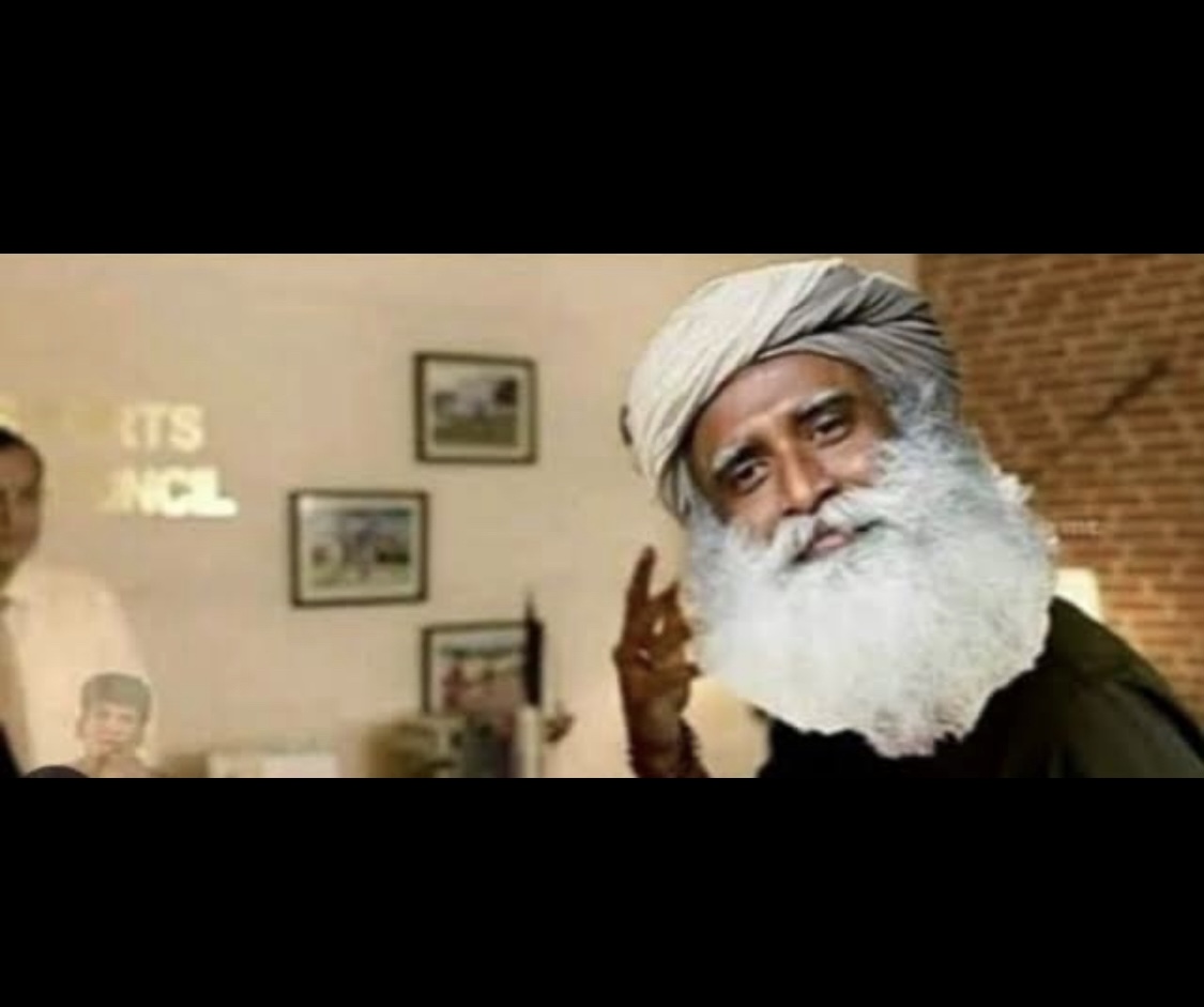 High Quality Sadhguru Blank Meme Template