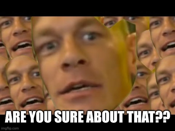 Are you sure about that | ARE YOU SURE ABOUT THAT?? | image tagged in are you sure about that | made w/ Imgflip meme maker
