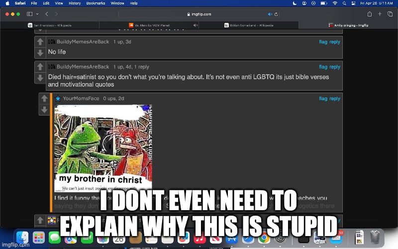 I DONT EVEN NEED TO EXPLAIN WHY THIS IS STUPID | made w/ Imgflip meme maker