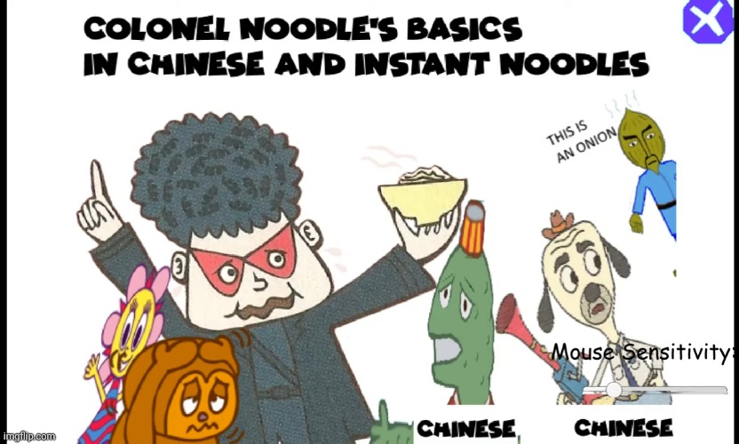 Colonel noodle,s basic s | made w/ Imgflip meme maker
