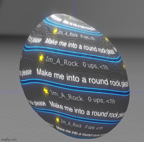 My rock Blank Meme Template
