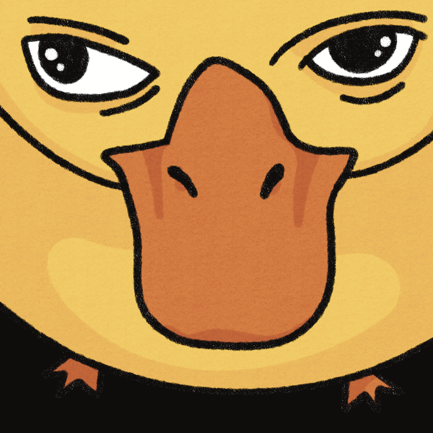 High Quality Forehead Duck Blank Meme Template