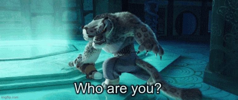 Tai Lung Who Are You? | image tagged in tai lung who are you | made w/ Imgflip meme maker