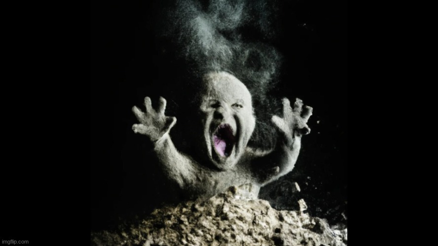 Ash baby, baby vs volcano | image tagged in ash baby baby vs volcano | made w/ Imgflip meme maker
