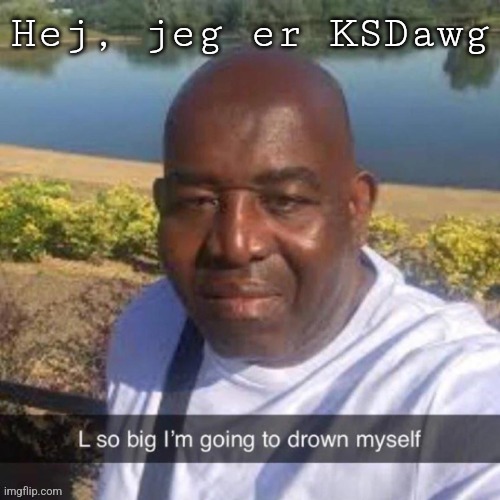 Danish | Hej, jeg er KSDawg | image tagged in l so big kms | made w/ Imgflip meme maker