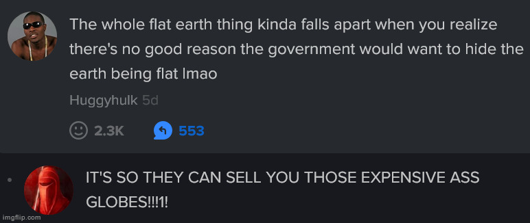 Sanest flat earther | made w/ Imgflip meme maker