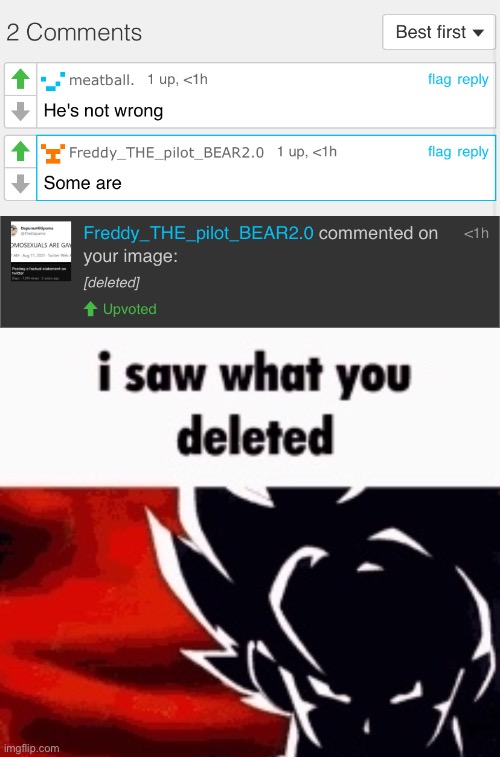 image tagged in i saw what you deleted | made w/ Imgflip meme maker