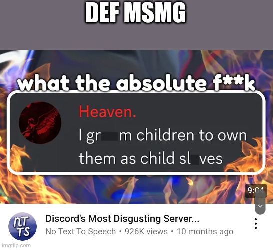 DEF MSMG | made w/ Imgflip meme maker