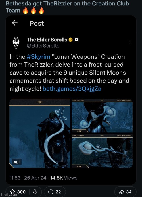 Bethesda hired the Rizzler | made w/ Imgflip meme maker