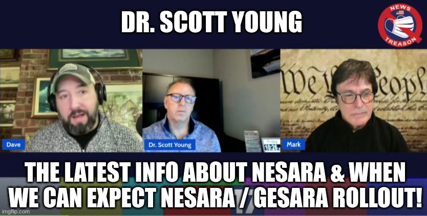 Dr. Scott Young: The Latest Info About NESARA & When We Can Expect NESARA / GESARA Rollout! (Video) 