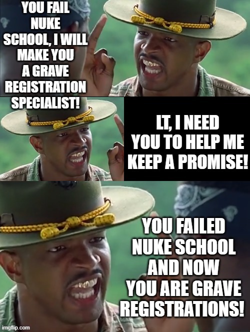 Nuke School failure is now a grave registration specialist! | YOU FAILED NUKE SCHOOL AND NOW YOU ARE GRAVE REGISTRATIONS! | image tagged in fail,failure,epic fail,wow you failed this job | made w/ Imgflip meme maker