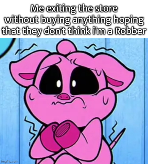 I'm not a Robber. I'm NOT a Robber! | Me exiting the store without buying anything hoping that they don't think i'm a Robber | image tagged in funny,store | made w/ Imgflip meme maker