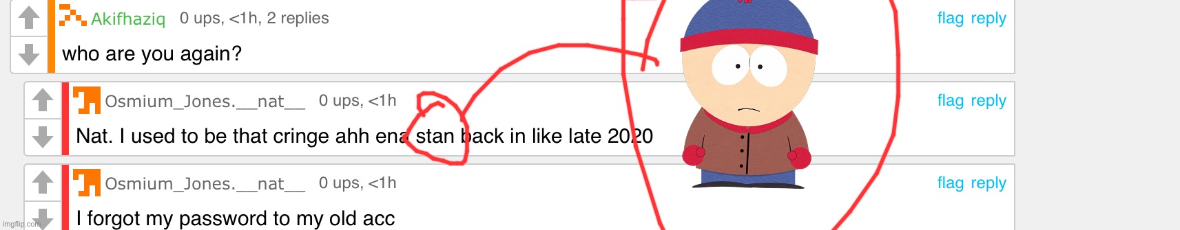 image tagged in stan marsh | made w/ Imgflip meme maker