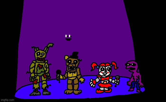 Afton | image tagged in drawing,five nights at freddy's | made w/ Imgflip meme maker