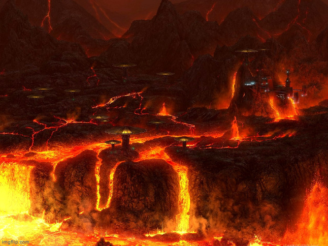 Mustafar | image tagged in mustafar | made w/ Imgflip meme maker
