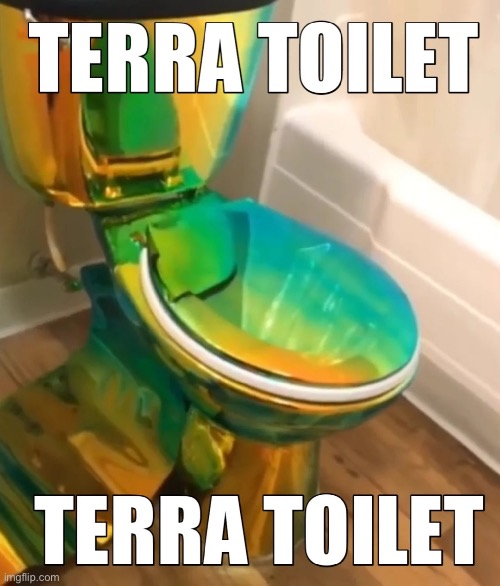NO WAY | image tagged in terraria,memes,toilet,no way | made w/ Imgflip meme maker