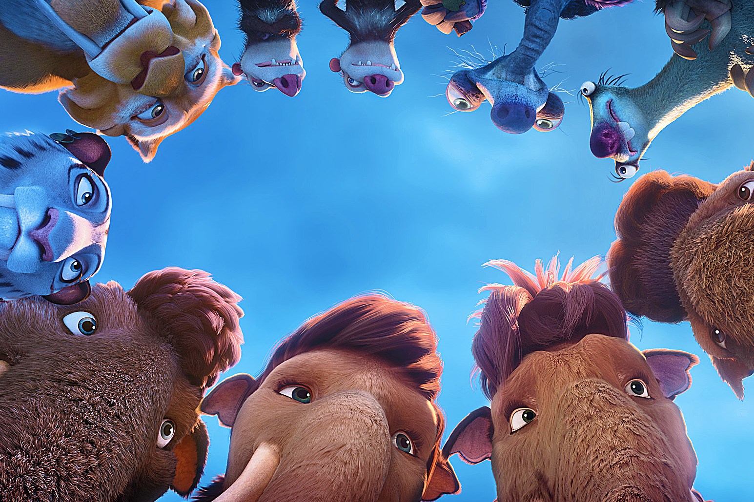 Ice Age Group Huddle Blank Meme Template