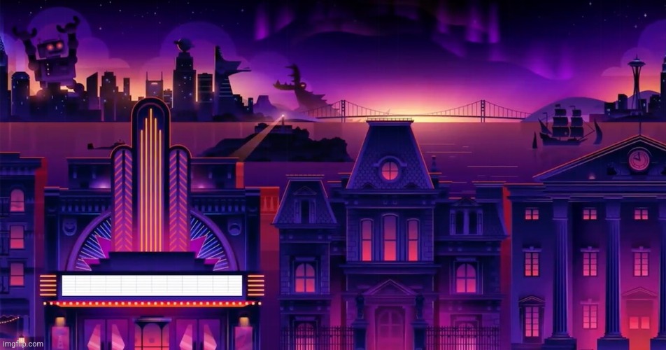 Roku City | image tagged in roku city | made w/ Imgflip meme maker