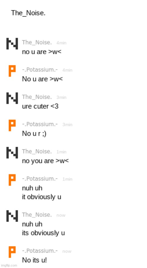 Couple Argument ^^ | made w/ Imgflip meme maker