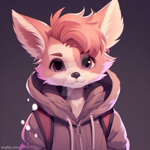 Art by Fionaloveart. | image tagged in furry,art,cute | made w/ Imgflip meme maker
