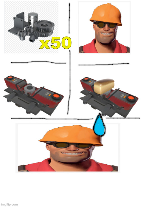 bread | x50 | image tagged in bread,tf2,scary | made w/ Imgflip meme maker