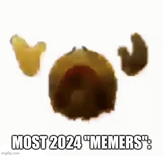 Dying emoji | MOST 2024 "MEMERS": | image tagged in dying emoji | made w/ Imgflip meme maker