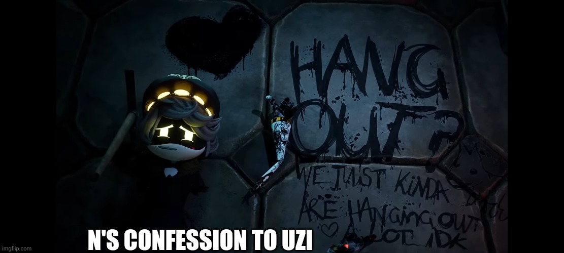 N'S CONFESSION TO UZI | made w/ Imgflip meme maker