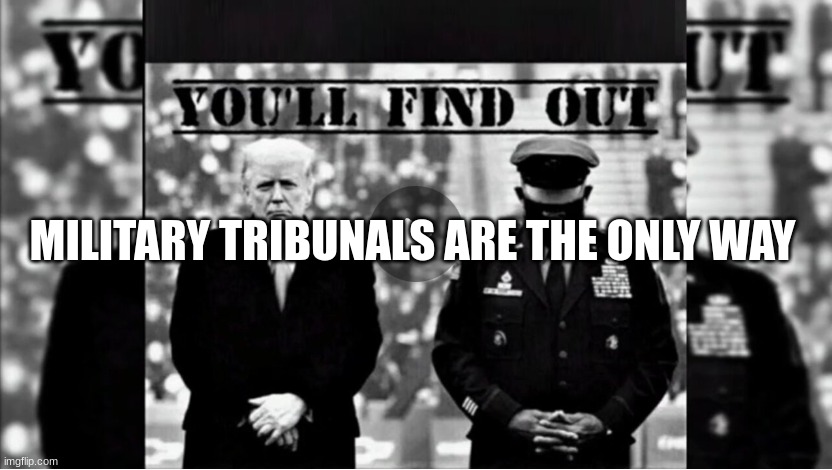 Military Tribunals Are The Only Way  (Video) 
