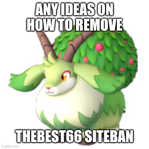 Caprity | ANY IDEAS ON HOW TO REMOVE; THEBEST66 SITEBAN | image tagged in caprity | made w/ Imgflip meme maker
