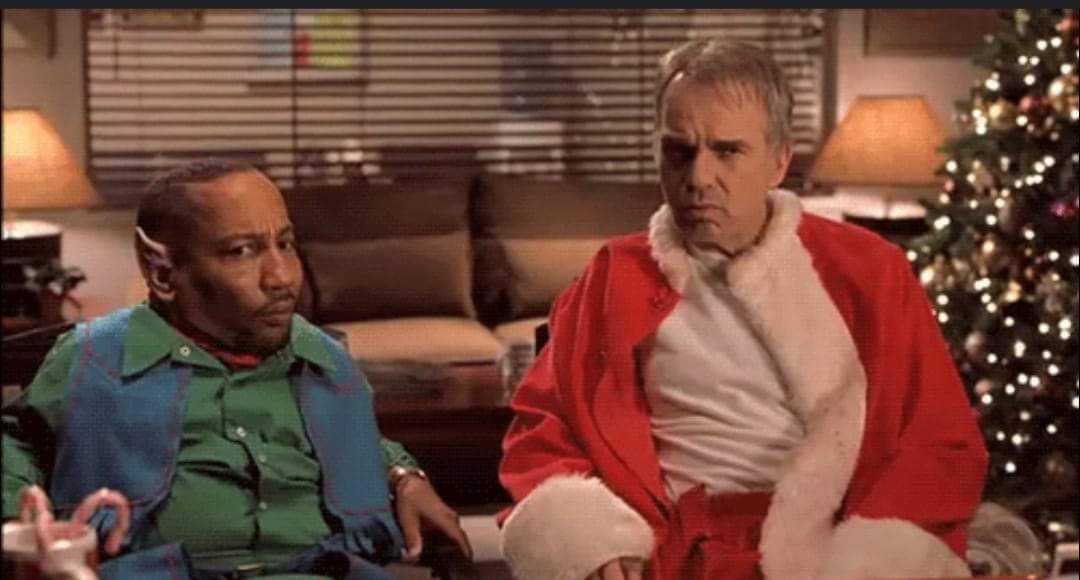 High Quality bad santa Blank Meme Template