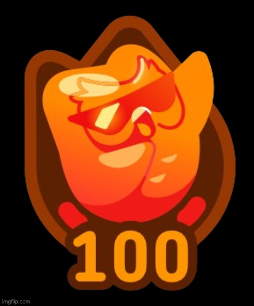 100 Duolingo streak logo | image tagged in 100 duolingo streak logo | made w/ Imgflip meme maker