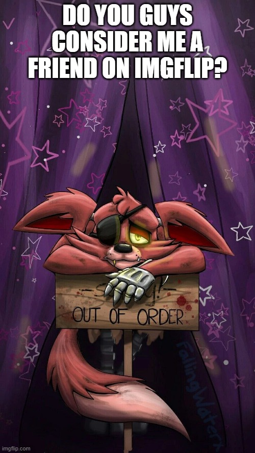 sad foxy - Imgflip