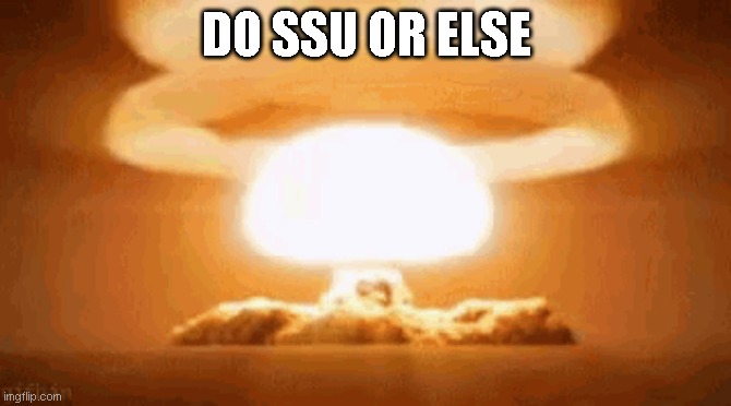 SSU | DO SSU OR ELSE | image tagged in server start up,ssu | made w/ Imgflip meme maker