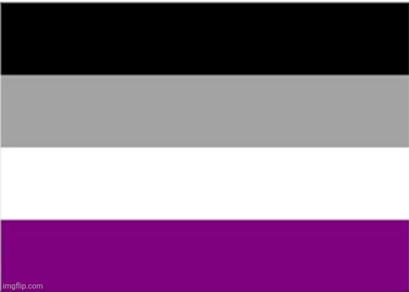 image tagged in asexual flag | made w/ Imgflip meme maker